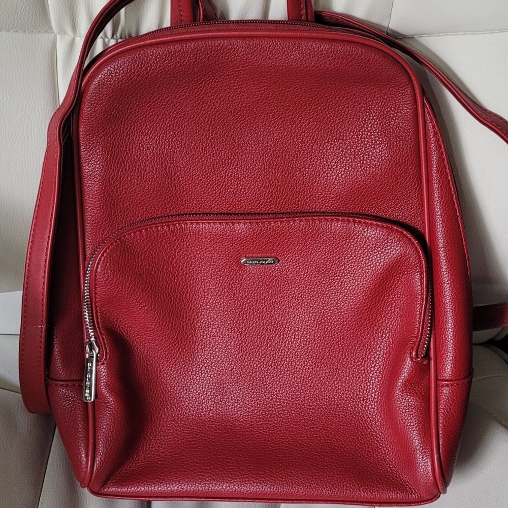 David Jones Paris Marine CH21037A Red Backpack
